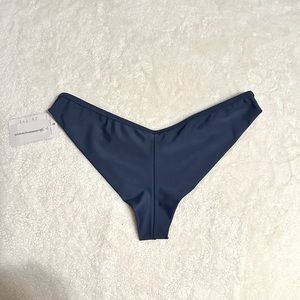 Wicked Weasel 2595 Navy Cheeky Bikini Bottom Size XS